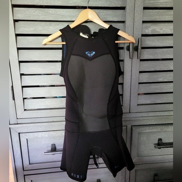 Roxy Women's Back Zip Wetsuit - 2/1 Syncro Springsuit (Size 6/34) - Picture 2 of 7